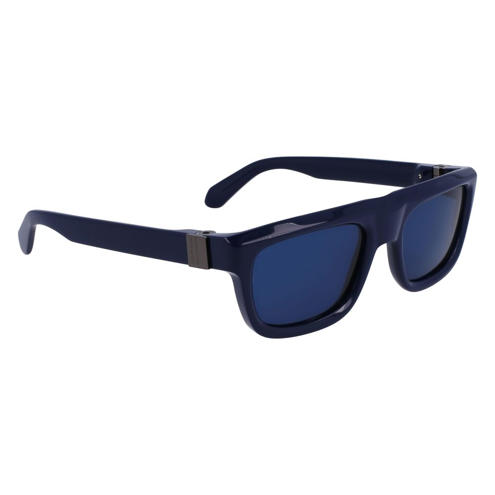Ferragamo Blue Acetate Sunglasses - Zeiniez