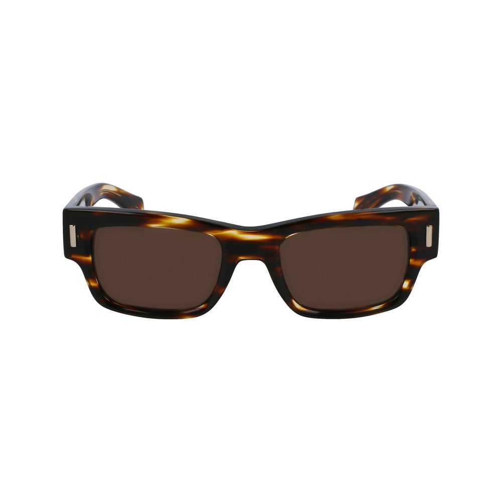 Ferragamo Brown Acetate Sunglasses - Zeiniez