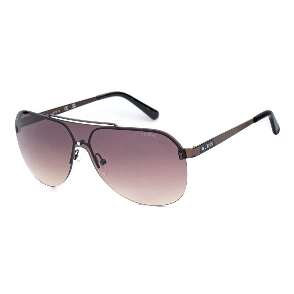 Guess Brown Metal Sunglasses - Zeiniez