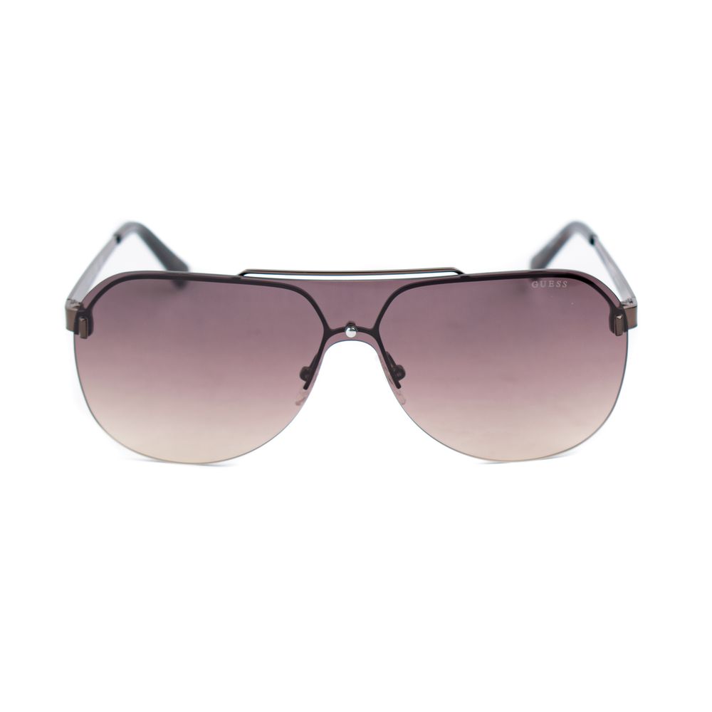 Guess Brown Metal Sunglasses - Zeiniez