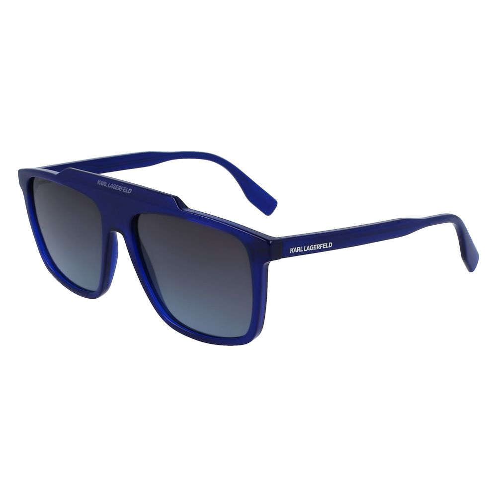 Karl Lagerfeld Blue Injected Sunglasses - Zeiniez