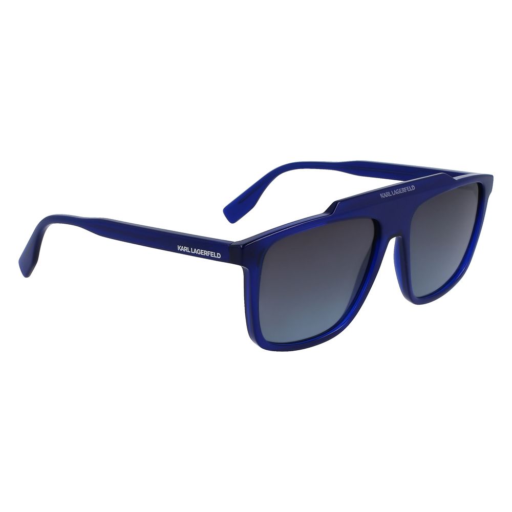 Karl Lagerfeld Blue Injected Sunglasses - Zeiniez