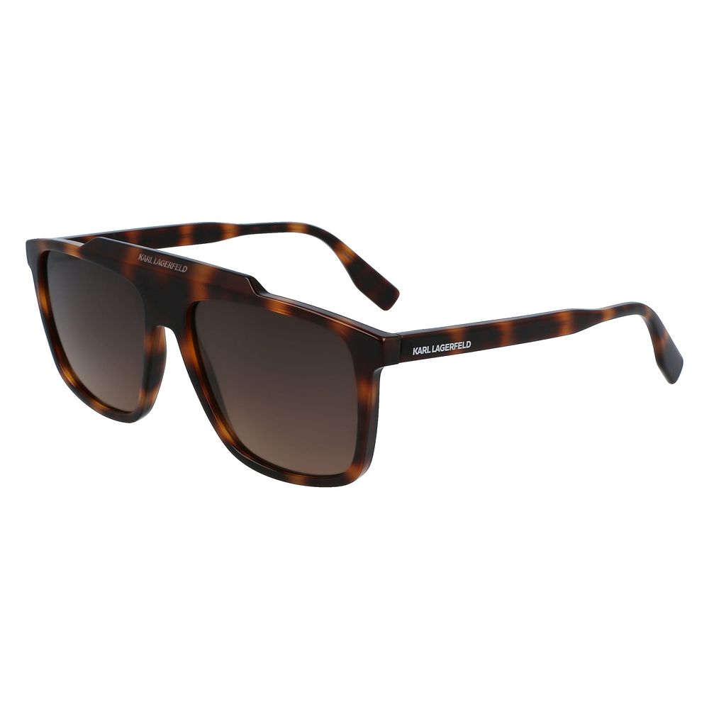 Karl Lagerfeld Brown Injected Sunglasses - Zeiniez