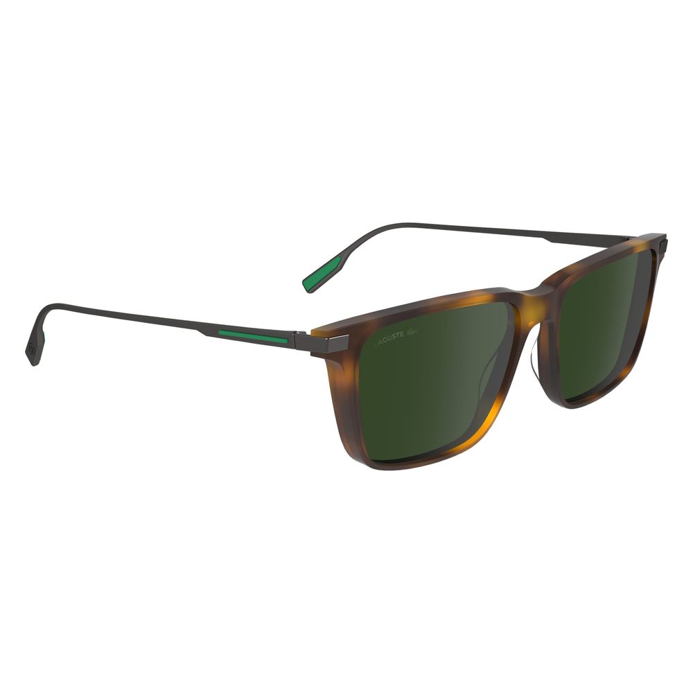 Lacoste Brown Acetate Sunglasses - Zeiniez