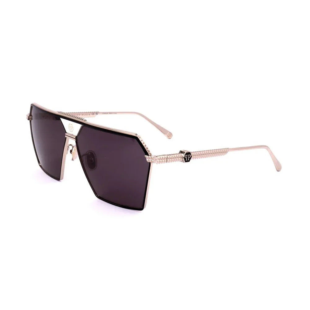 Philipp Plein Gray Titanium Sunglasses - Zeiniez