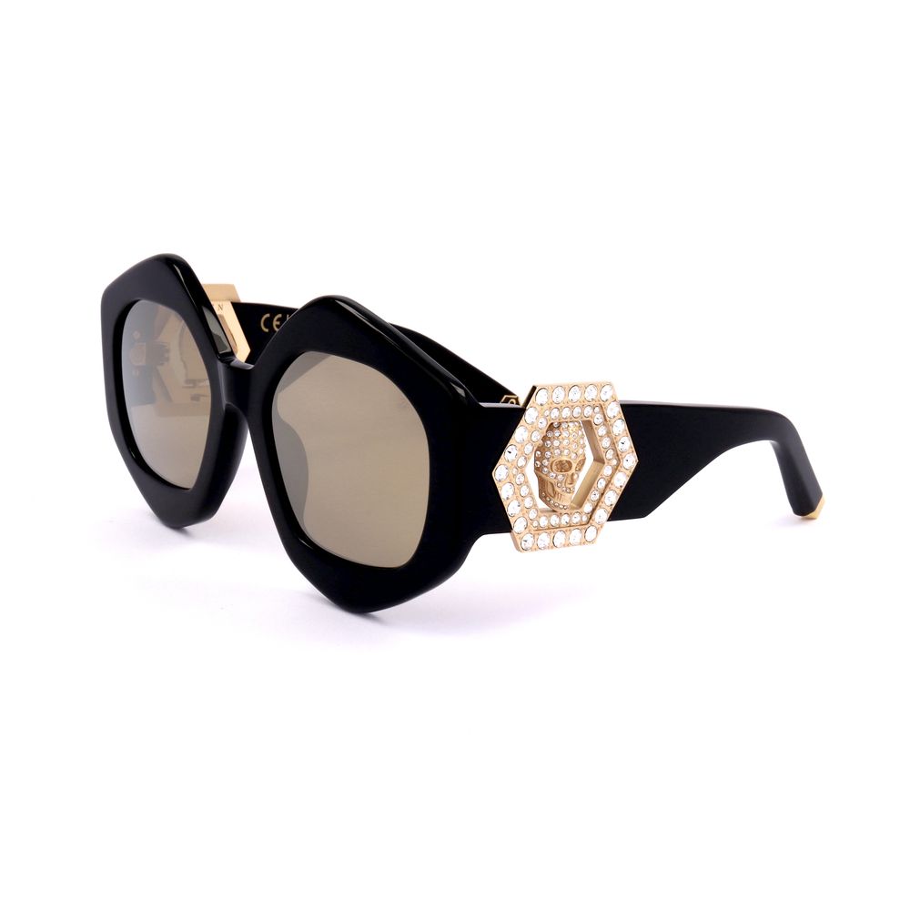 Philipp Plein Gold Metal Sunglasses Philipp Plein