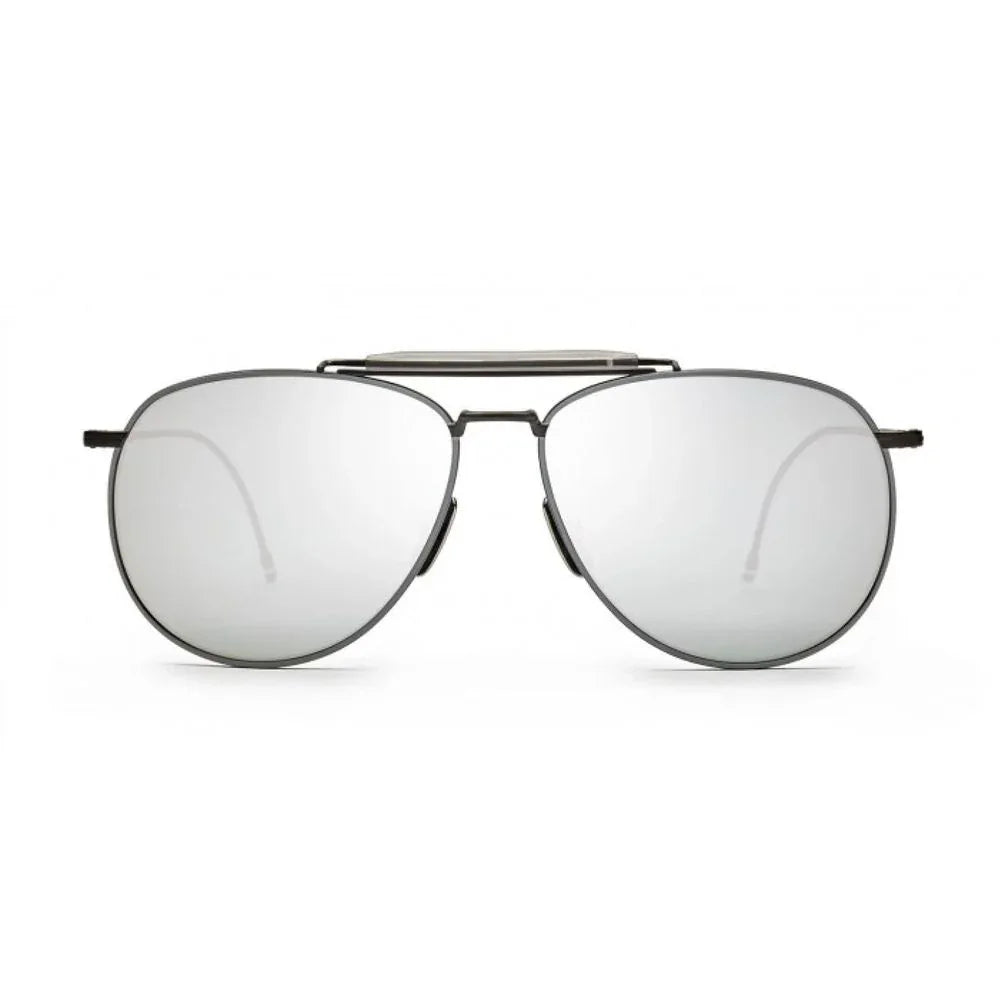 Thom Browne Gray Titanium Sunglasses - Zeiniez
