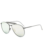 Thom Browne Gray Titanium Sunglasses - Zeiniez