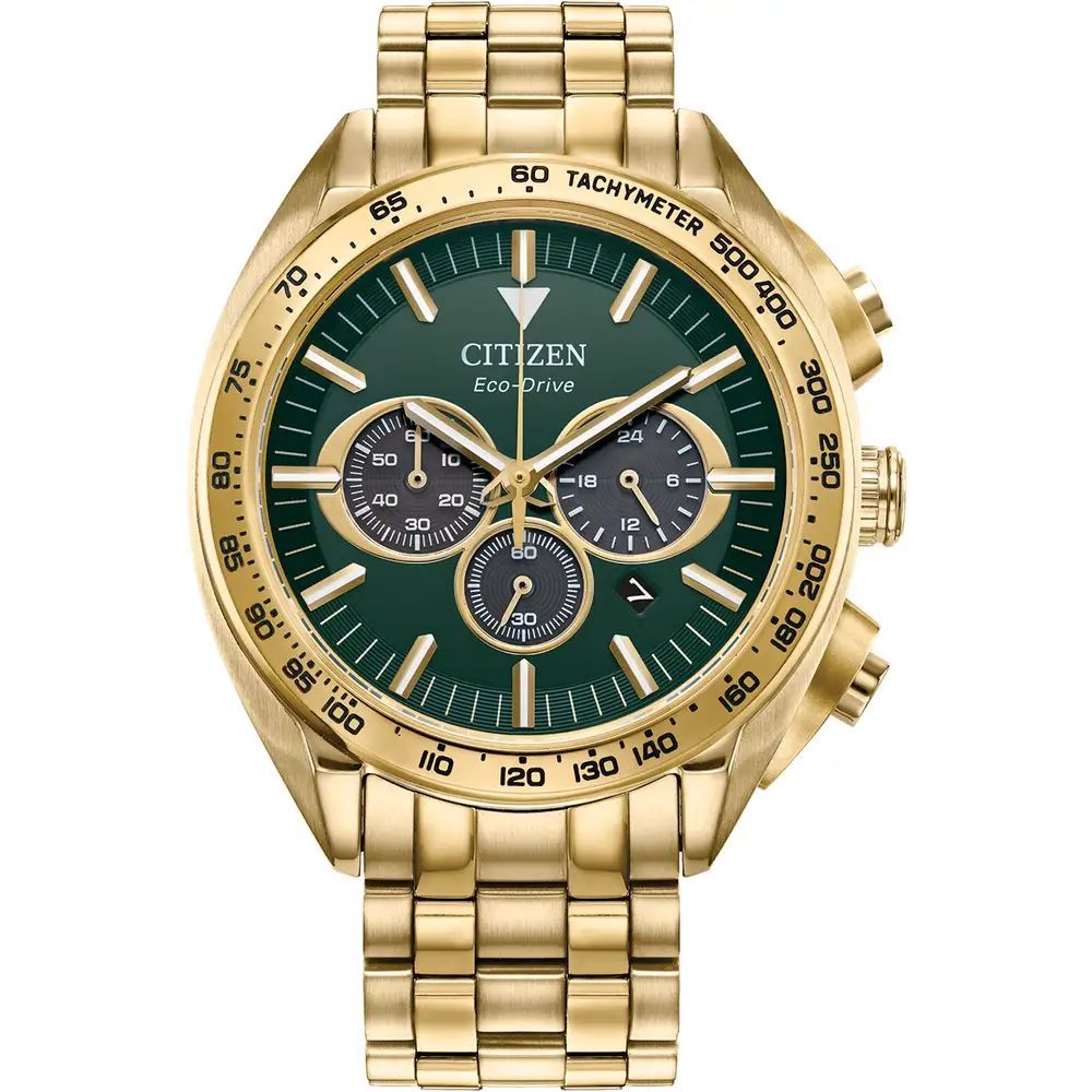 Citizen Gold Stainless Steel Sport Watch - Zeiniez