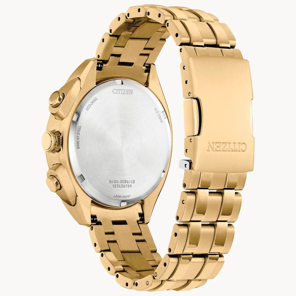 Citizen Gold Stainless Steel Sport Watch - Zeiniez