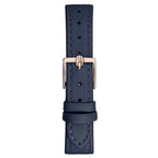 Furla Blue Leather Dress Watch