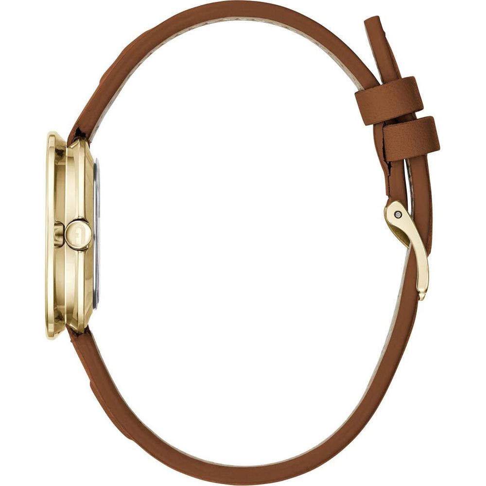 Furla Brown Leather Dress Watch - Zeiniez