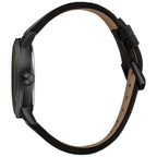 Just Cavalli Black Leather Dress Watch