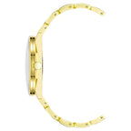 Nine West Gold Metal Dress Watch