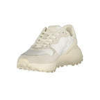 Tommy Hilfiger White Polyurethane Women Sneaker - Zeiniez