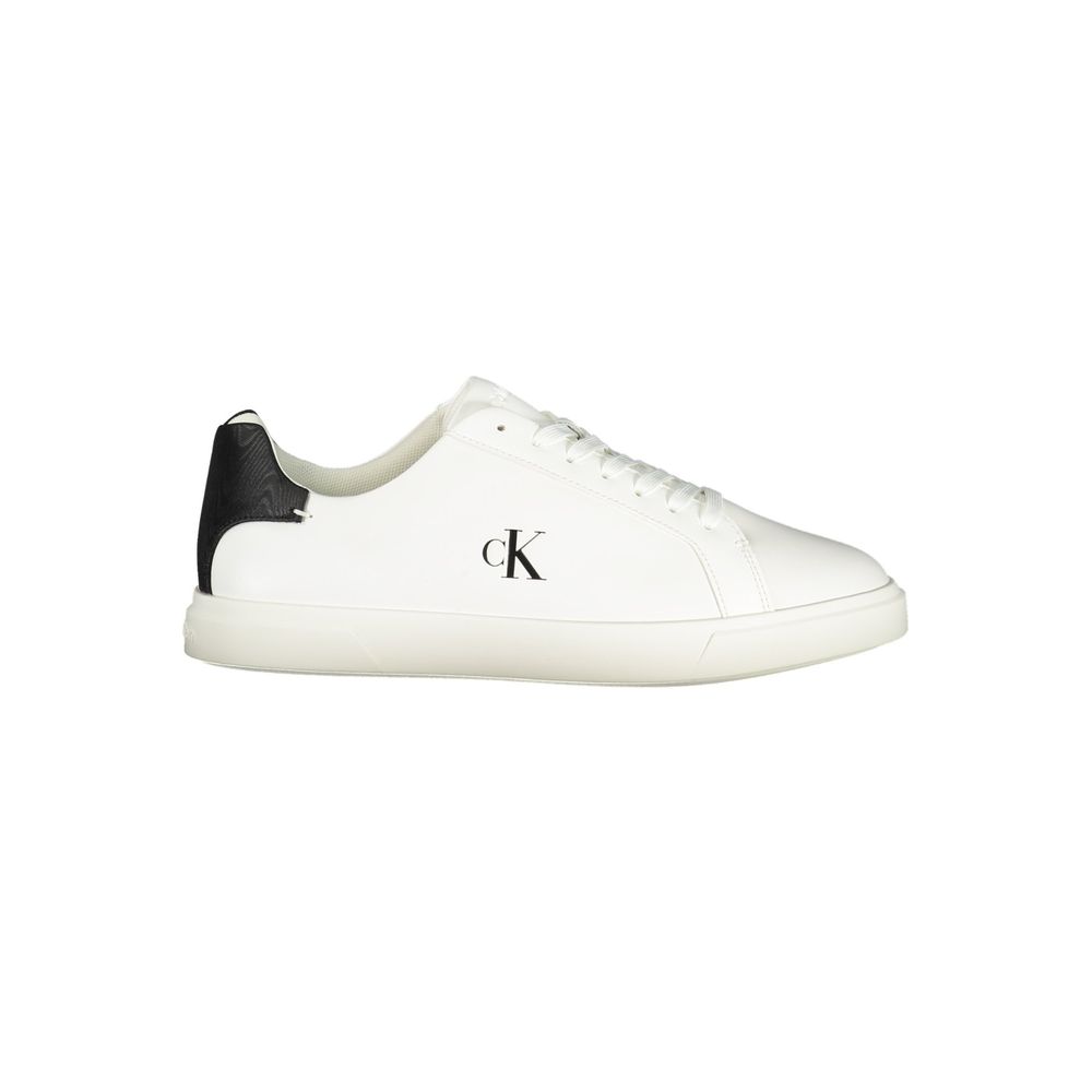 Calvin Klein Bianco Polyurethane Women Sneaker - Zeiniez