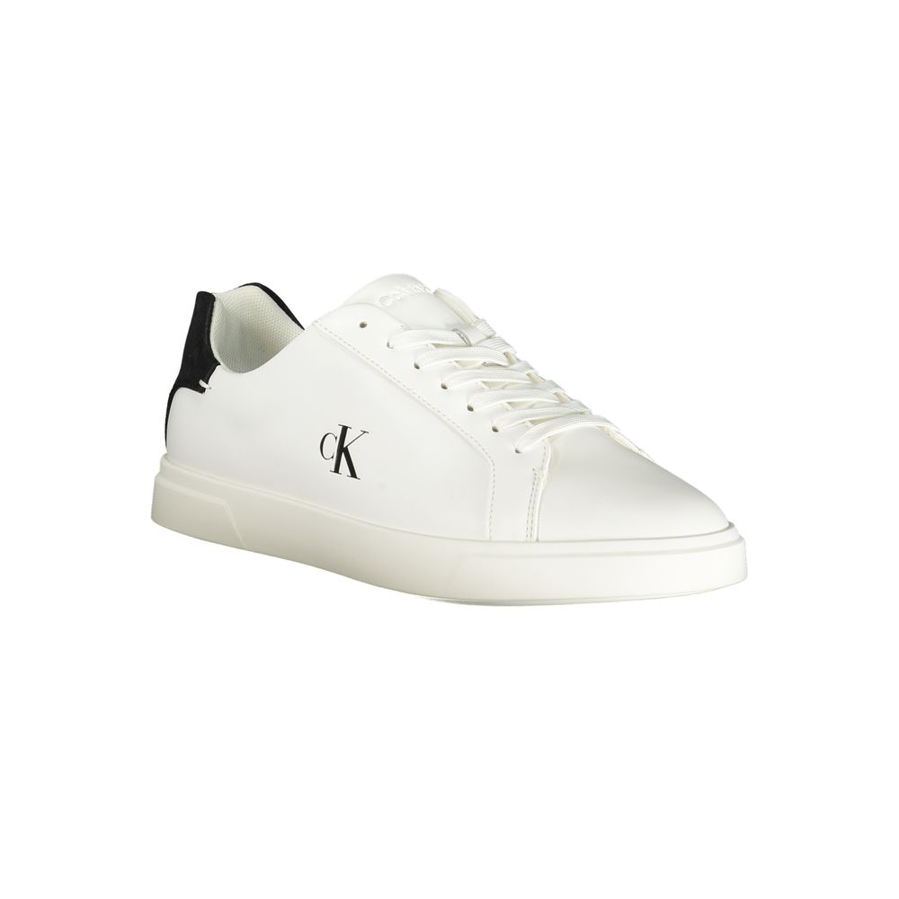 Calvin Klein Bianco Polyurethane Women Sneaker - Zeiniez