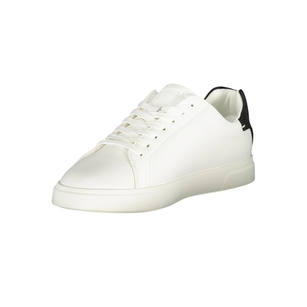 Calvin Klein Bianco Polyurethane Women Sneaker - Zeiniez