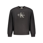 Calvin Klein Black Cotton Men's Sweatshirt