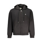 Calvin Klein Black Cotton Men's Sweatshirt Hoodie - Zeiniez