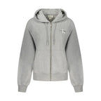 Calvin Klein Grigio Cotton Women's Hoodie - Zeiniez