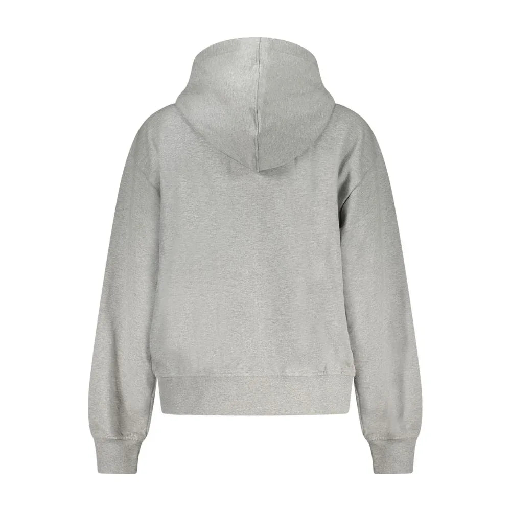 Calvin Klein Grigio Cotton Women's Hoodie - Zeiniez