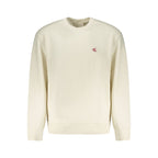 Calvin Klein White Cotton Mens Sweatshirt