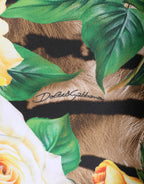 Dolce & Gabbana Multicolor Floral Print Sheath Mini Dress - Zeiniez