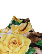 Dolce & Gabbana Multicolor Floral Print Sheath Mini Dress - Zeiniez