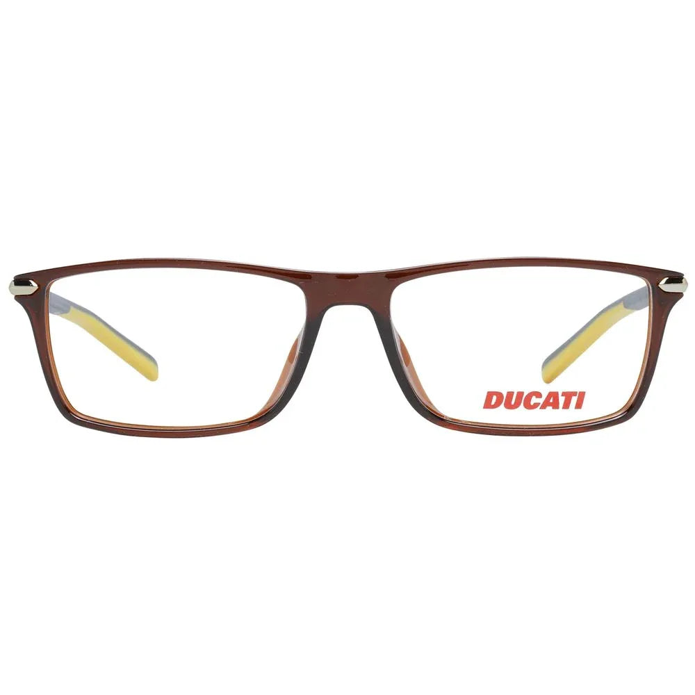 Ducati Brown Plastic Glasses (Frames) - Zeiniez