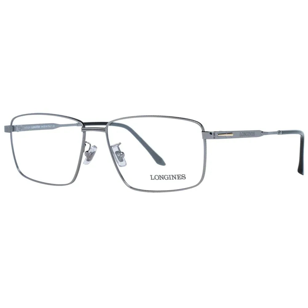 Longines Gray Metal Glasses (Frames) - Zeiniez