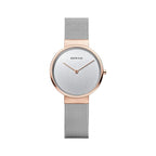 BERING Silver Stainless Steel Dress Watch
