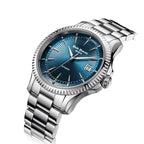 Emile Chouriet Gray Stainless Steel Dress Watch