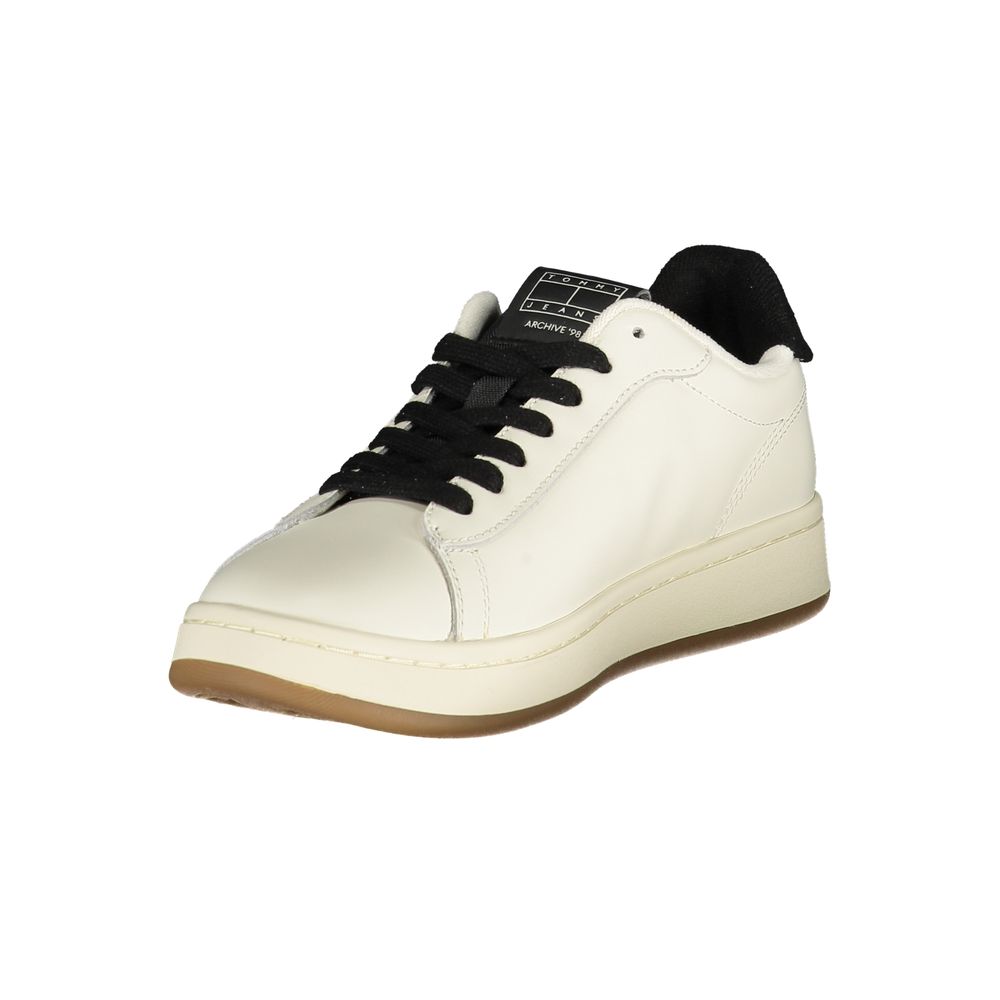 Tommy Hilfiger Bianco Poliuretano Donna Sneaker Tommy Hilfiger