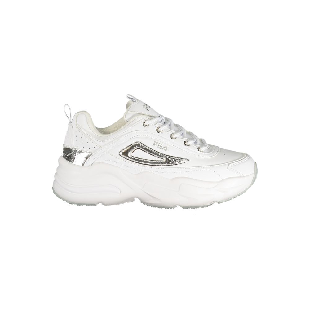 Fila White Polyurethane Women Sneaker - Zeiniez