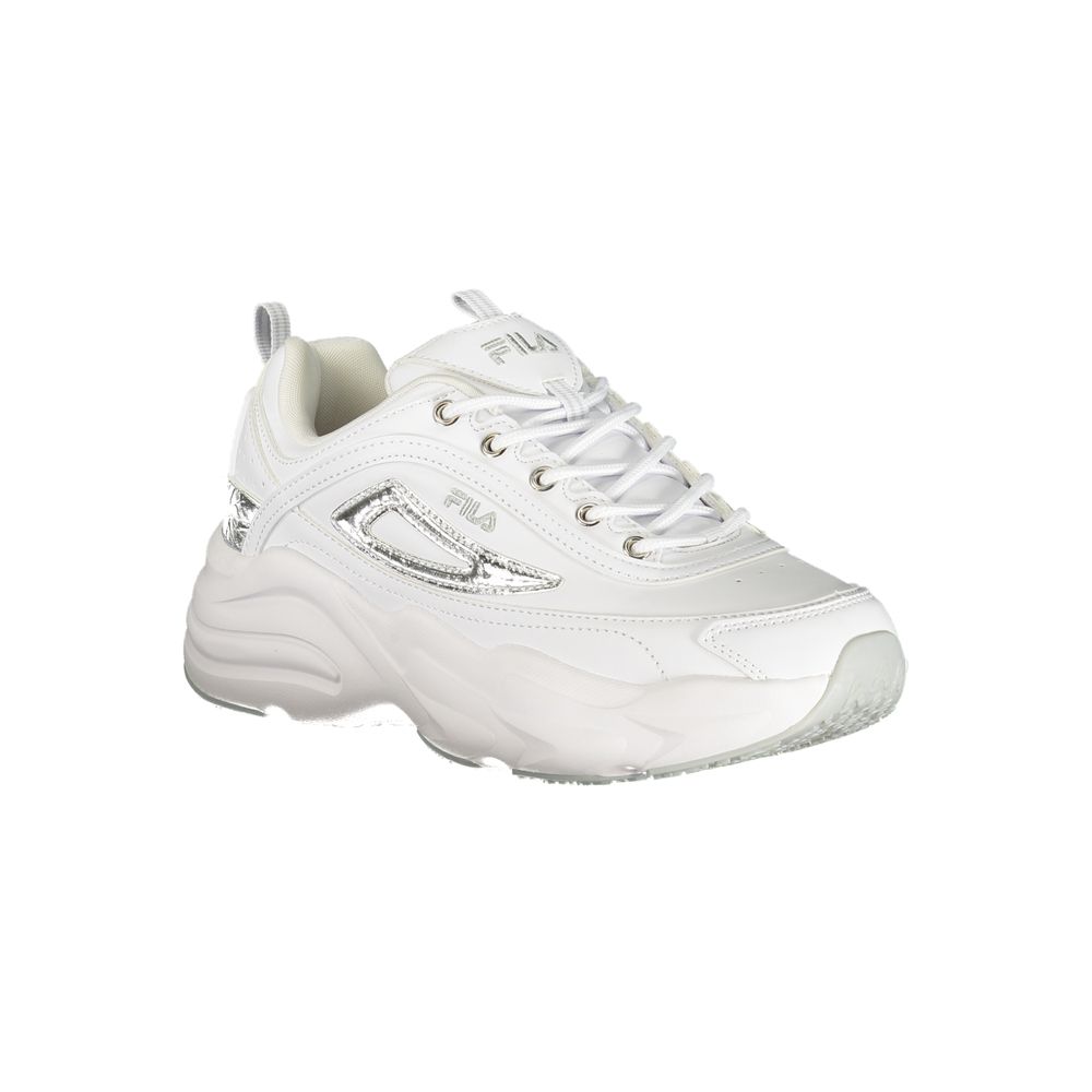 Fila White Polyurethane Women Sneaker - Zeiniez
