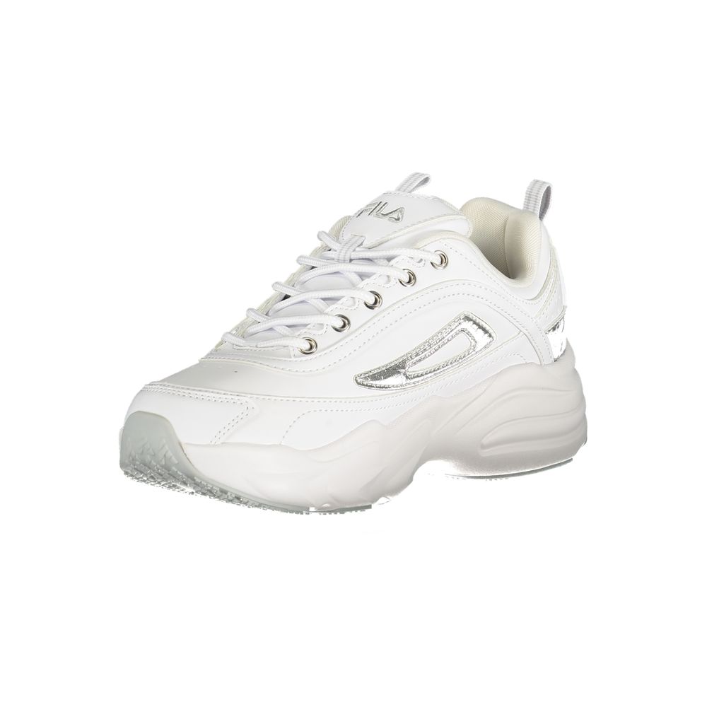 Fila White Polyurethane Women Sneaker - Zeiniez