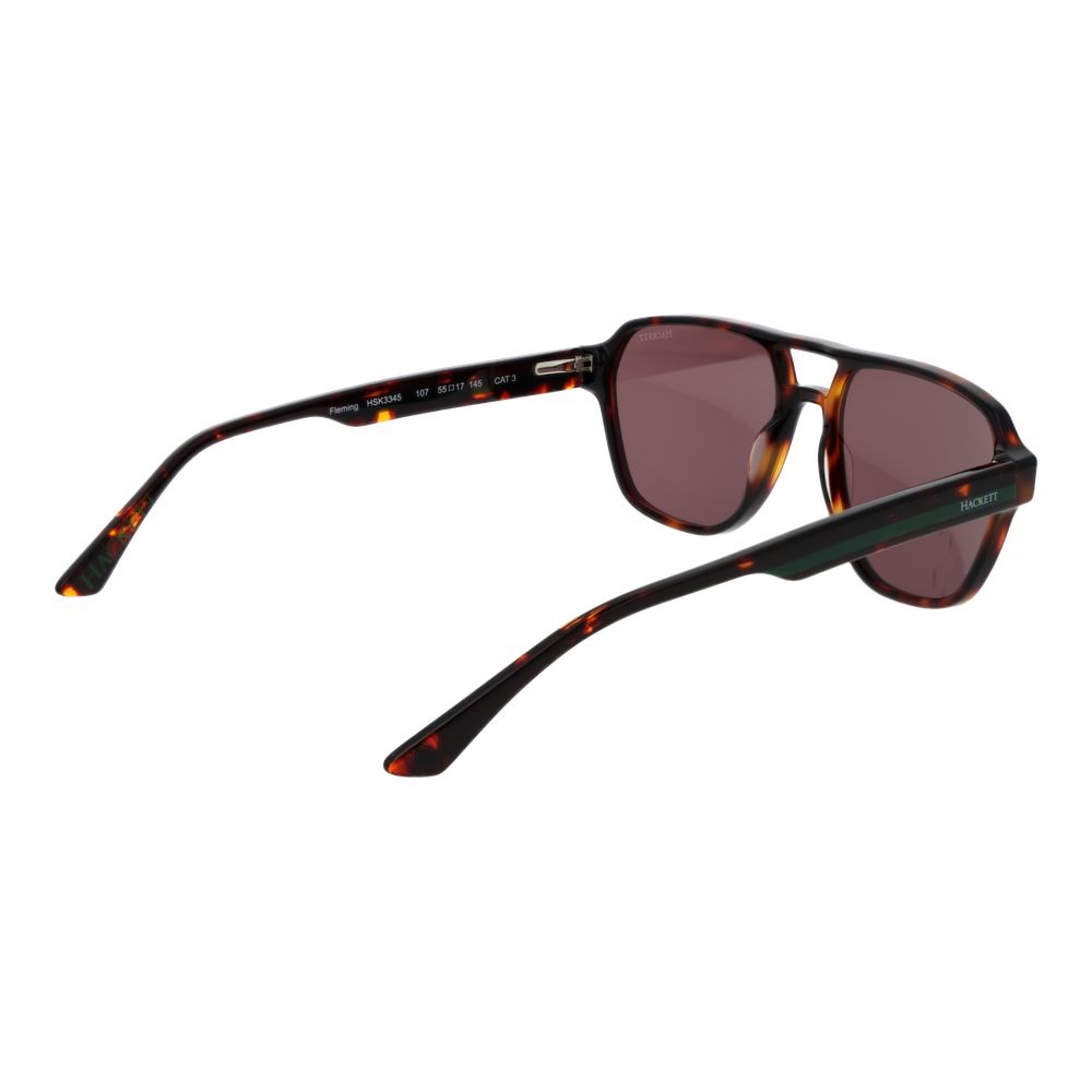 Hackett Brown Acetate Sunglasses Hackett