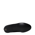 Dolce & Gabbana Black Velvet Slip-On Loafers