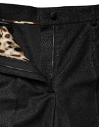 Dolce & Gabbana Black Polyester Casual High Waist Mini Shorts - Zeiniez