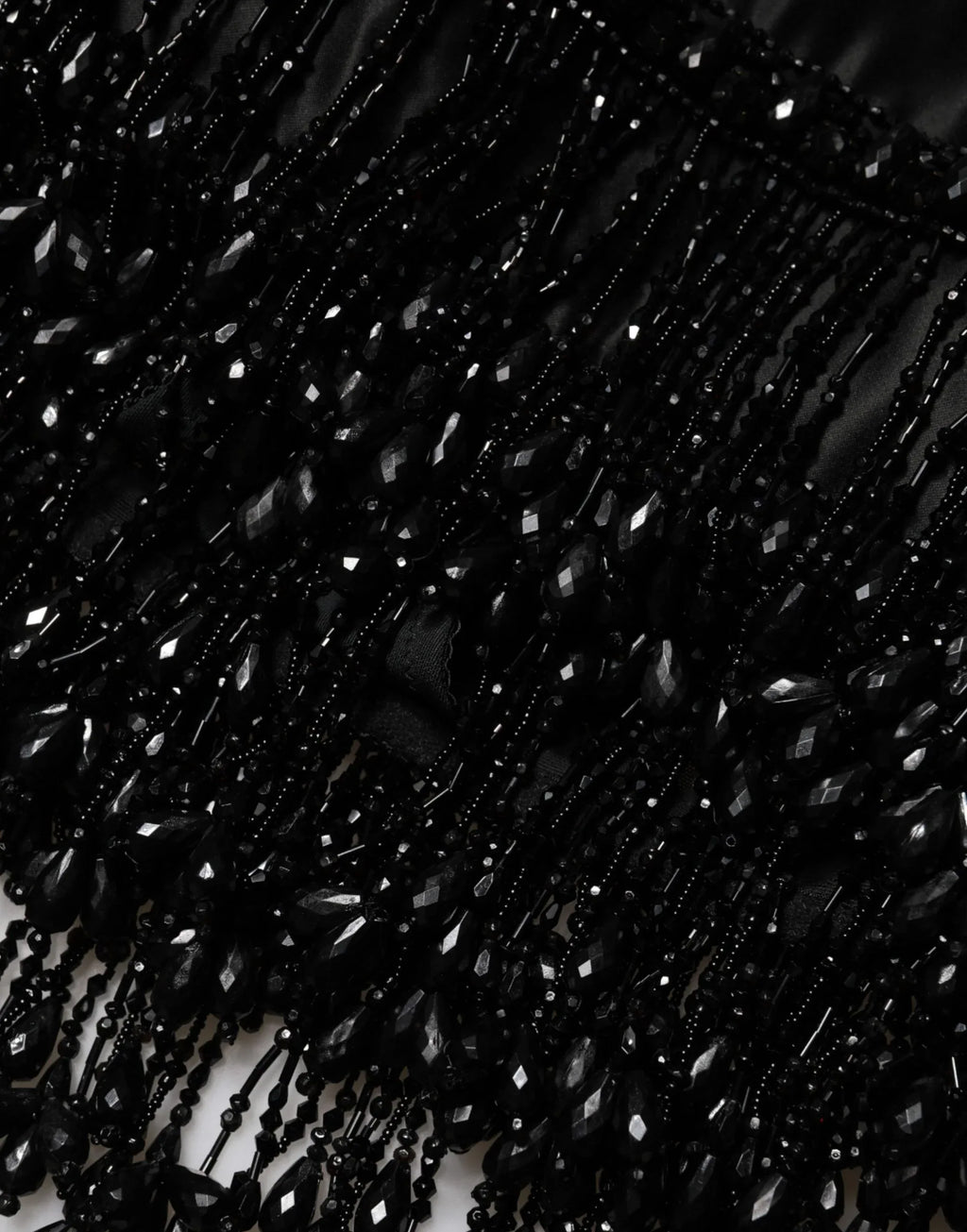 Dolce & Gabbana Black Nylon Embellished Lace Mini Skirt - Zeiniez