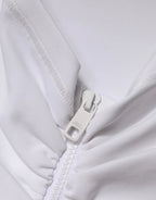 Dolce & Gabbana White Viscose Pencil Cut High Waist Mini Skirt - Zeiniez