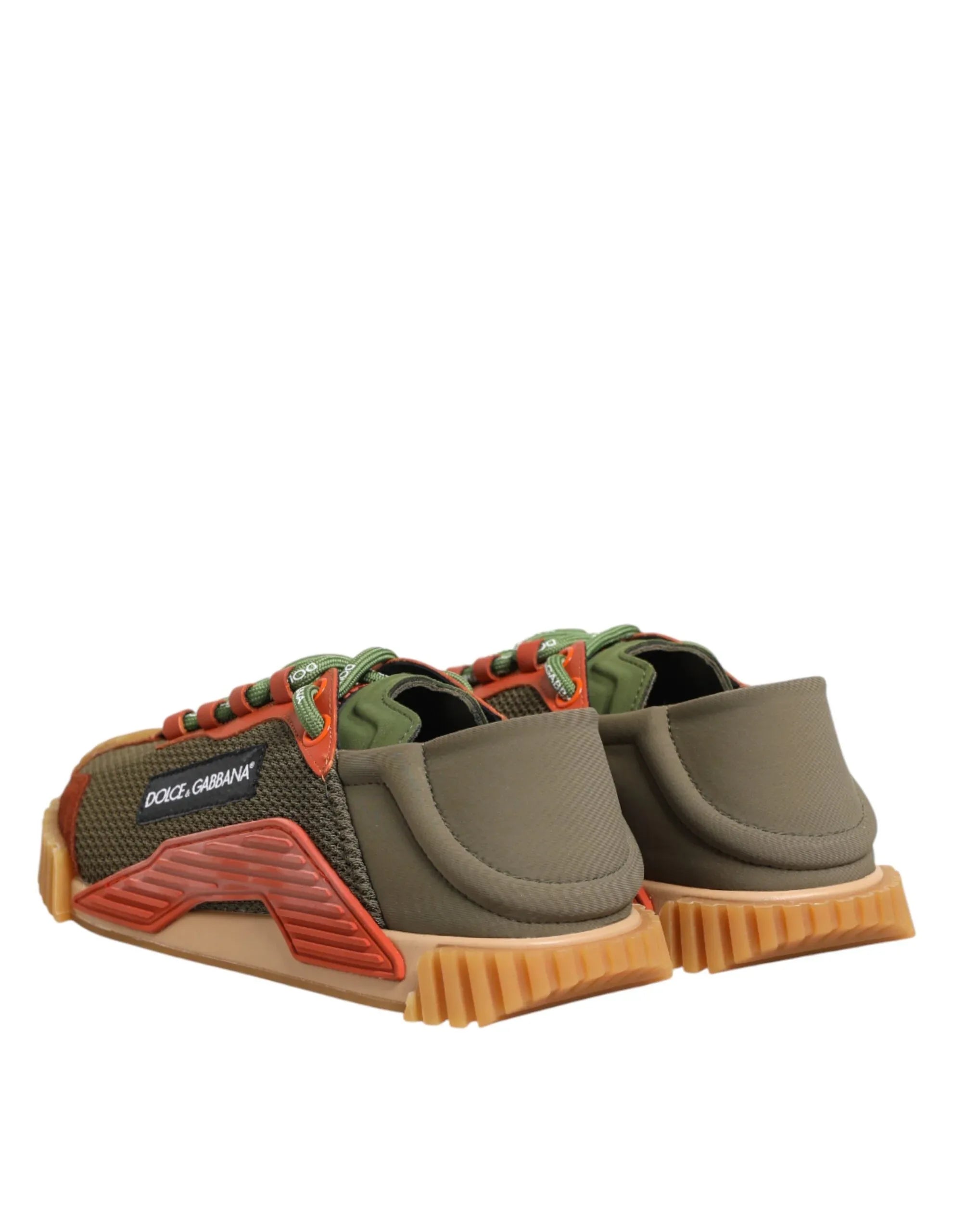 Dolce & Gabbana Multicolor Lace Up Low Top NS1 Sneakers Shoes - Zeiniez