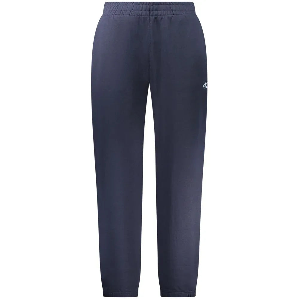Calvin Klein Blu Cotton Men's Sport Trouser - Zeiniez