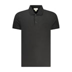 Calvin Klein Black Cotton Men Polo Shirt - Zeiniez