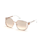 Guess Rose Gold Metal Sunglasses - Zeiniez