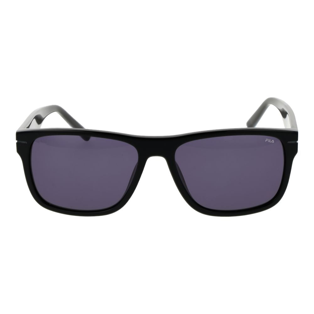 Fila Black Cellulose Acetate Sunglasses Fila