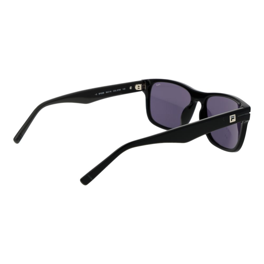 Fila Black Cellulose Acetate Sunglasses Fila