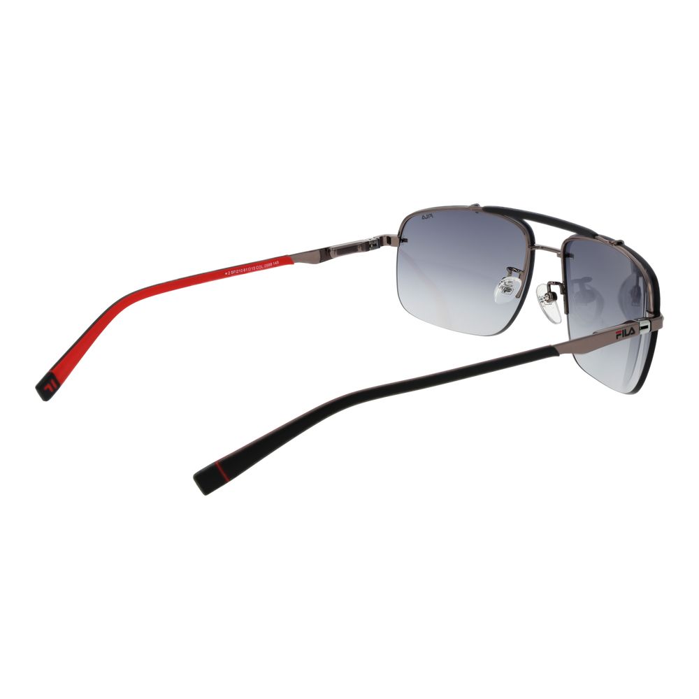 Fila Gray Stainless Steel Sunglasses Fila