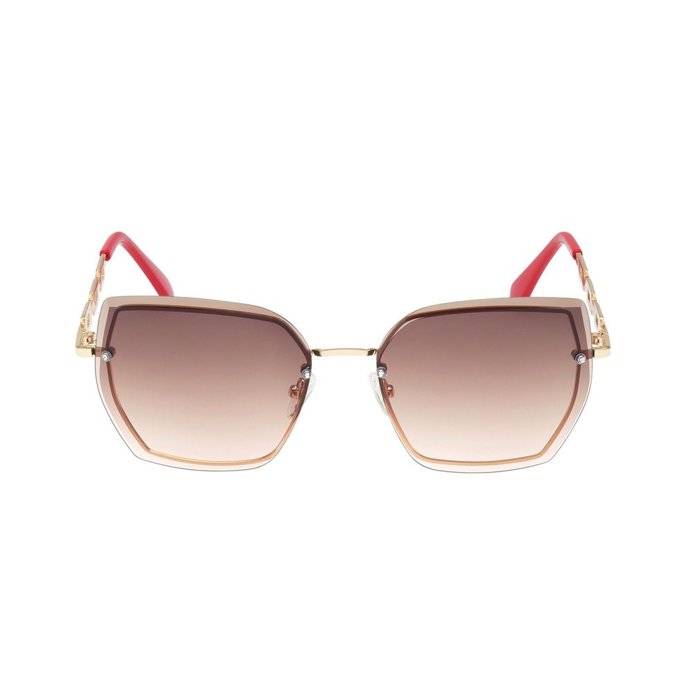 Guess Gold Metal Sunglasses Guess